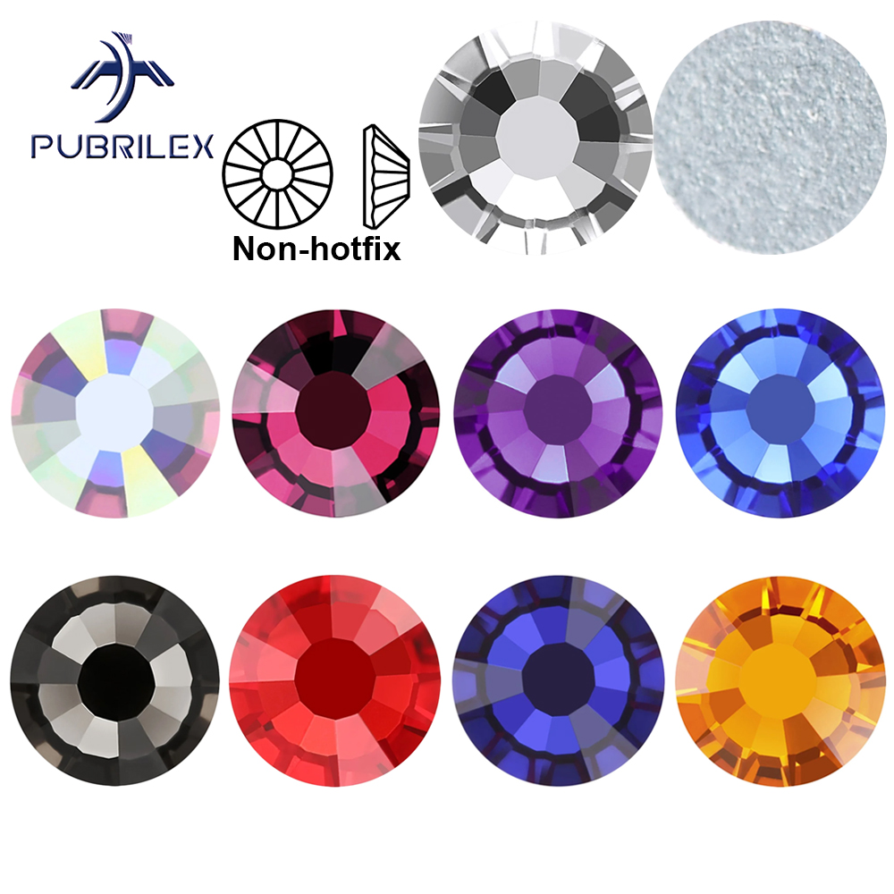 Hotfix Rhinestone Sheet - PUBRILEX Stiker Kuku Fiksasi Dingin Berlian
