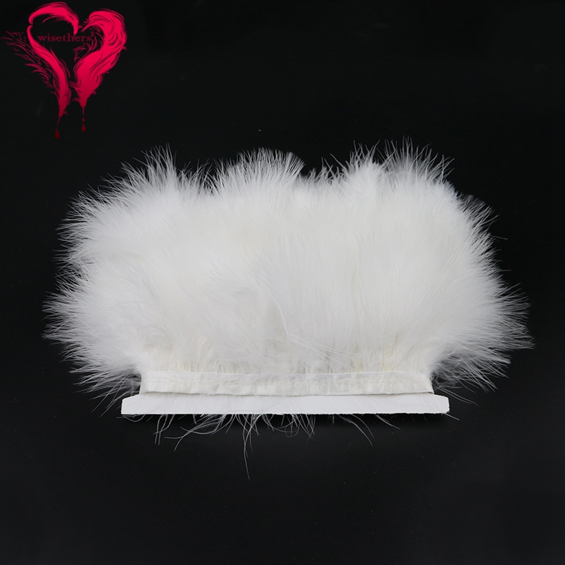 Feather Trim Marabou - 1 Meter Bulu Lembut Lembut Dicelup