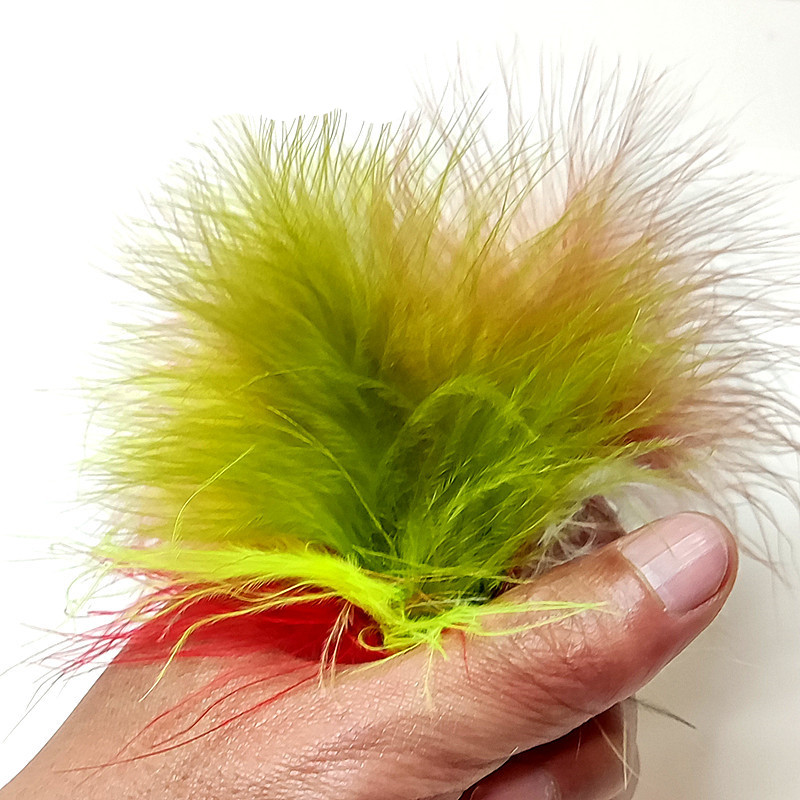 Feather Trim Marabou - 50 buah bulu marabou kalkun pilihan