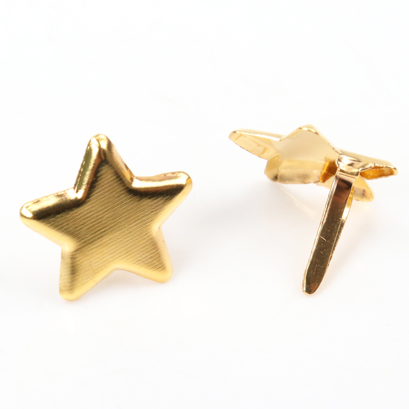 50 Pcs Logam Campuran Bintang  - Embellishments For Scrapbooking ulasan dan harga