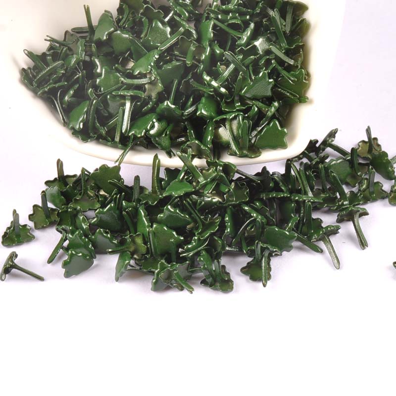 50 buah Mini pohon Natal paku  - Embellishments For Scrapbooking ulasan dan harga