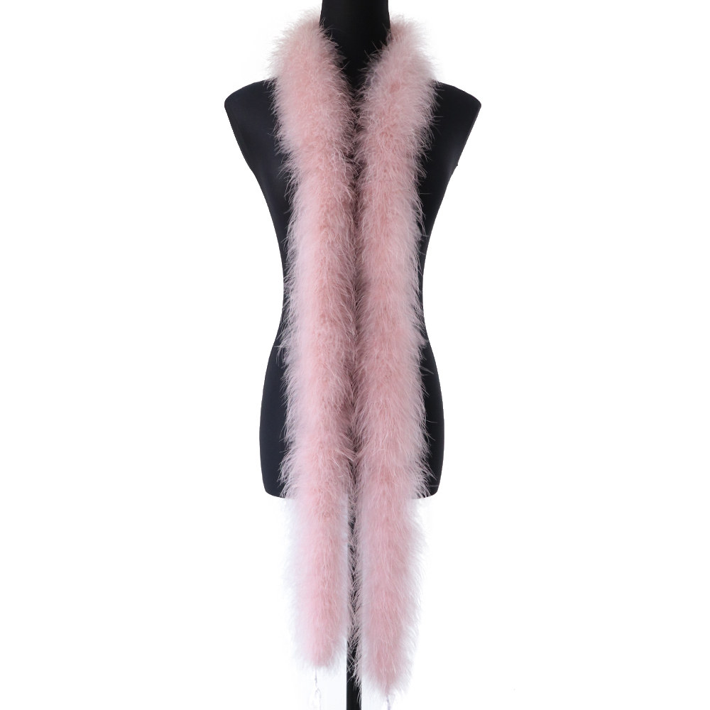 2M 22G 50G Bulu Marabou Alami  - Feather Trim Marabou ulasan dan harga