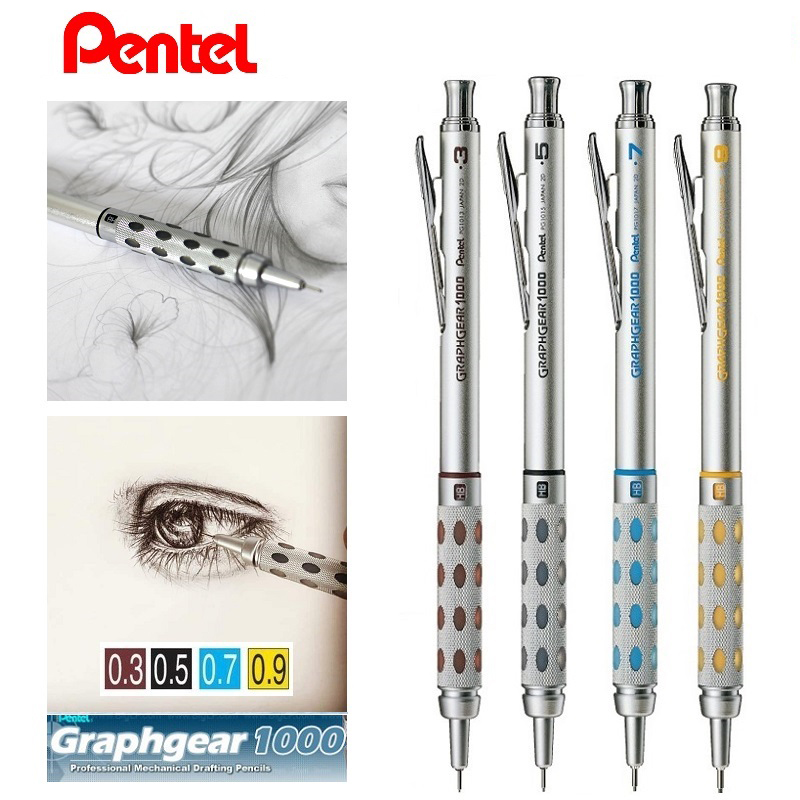 Jepang Pentel Pensil Mekanik G - Pentel Pen Energel ulasan dan harga