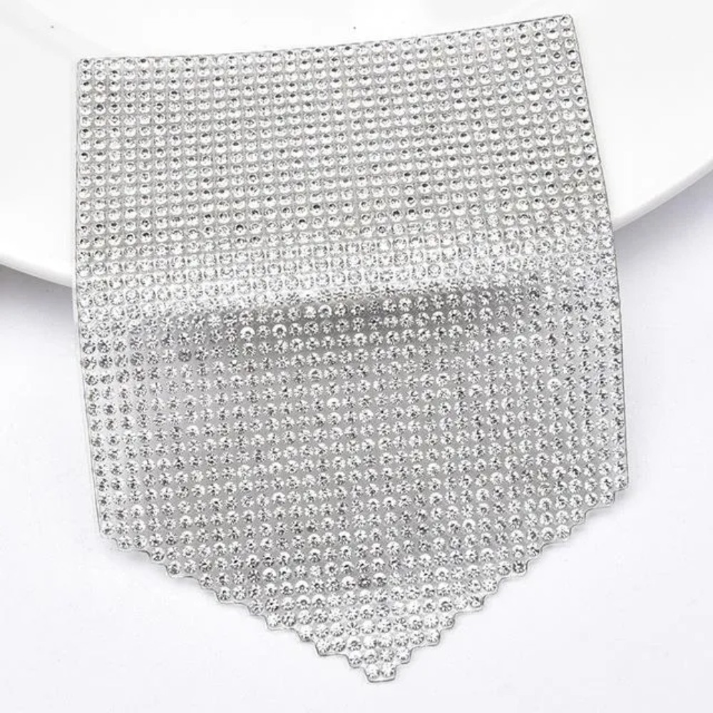Tambalan berlian imitasi mewah - Hotfix Rhinestone Sheet ulasan dan harga