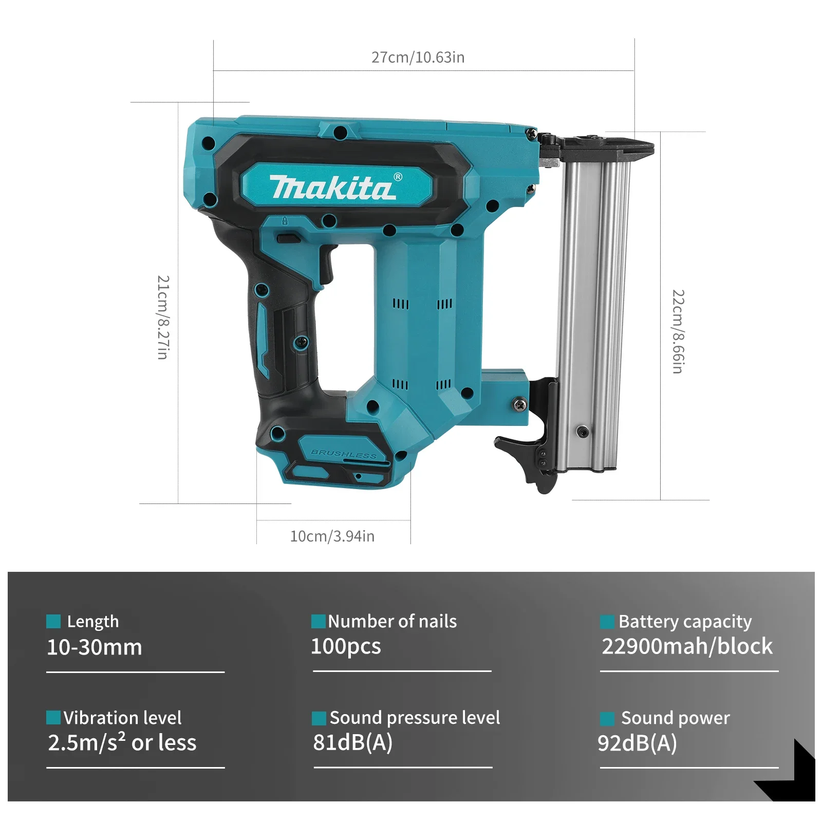 Makita F30 Pistol Paku F Brad  - Embellishments For Scrapbooking ulasan dan harga