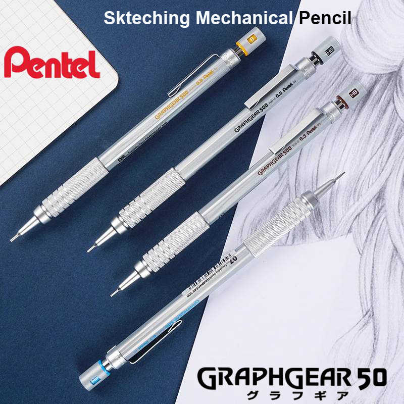 Pensil Mekanik Pentel GraphGea - Pentel Pen Energel ulasan dan harga