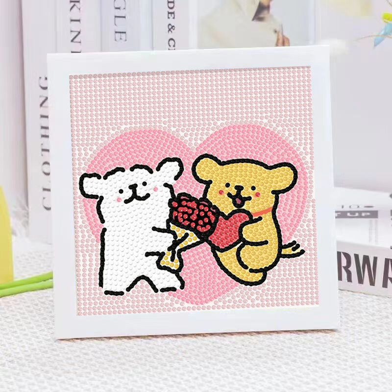 Lukisan Dekoratif Bingkai Berl - Embroidery Embellishments ulasan dan harga
