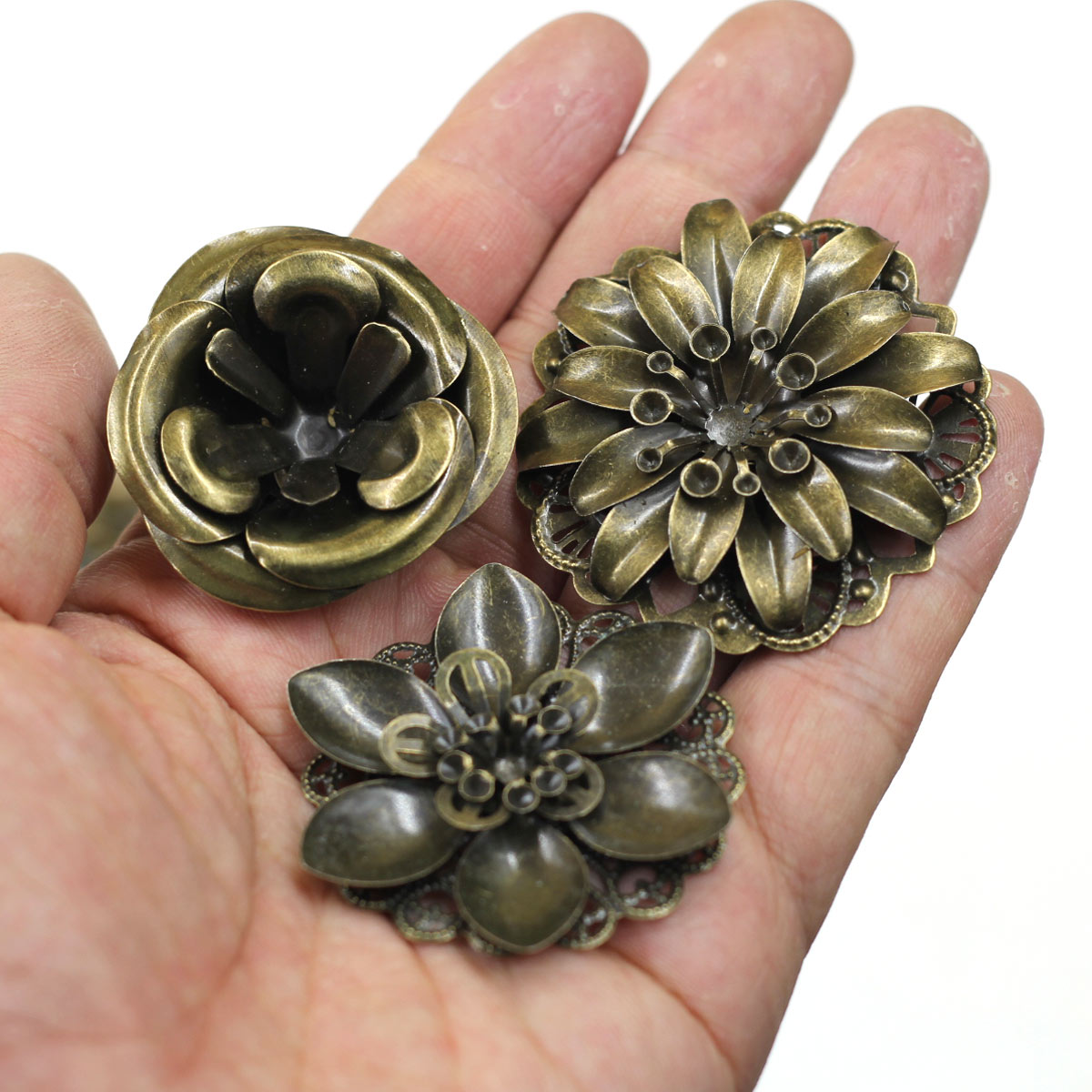 6 Buah Hiasan Kombinasi Pola B - Embellishment Crafts ulasan dan harga