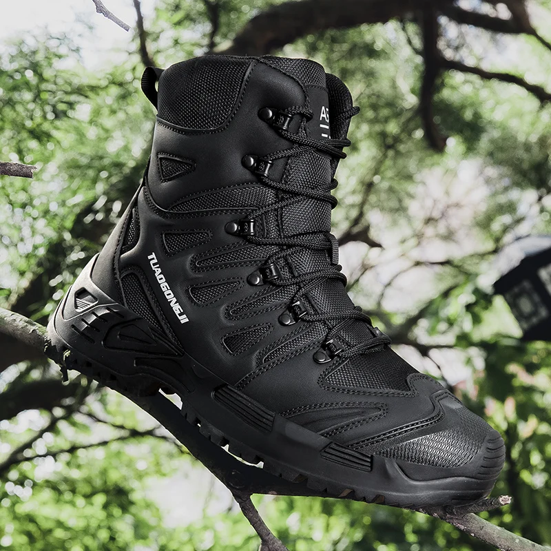 Sepatu Bot Taktis Hiking Luar  - Guipure Lace Panel ulasan dan harga