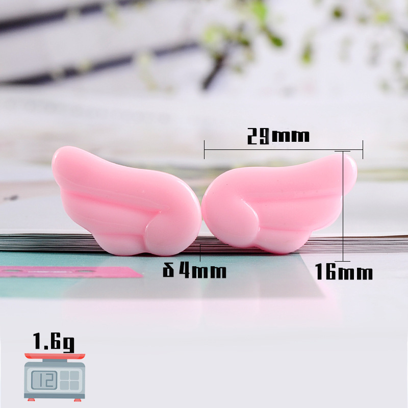 10PCS Kawaii Lucu Sayap Malaik - Embellishments For Scrapbooking ulasan dan harga