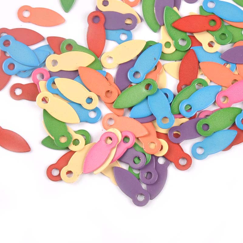 100 Buah Brads Multiwarna untu - Embellishments For Scrapbooking ulasan dan harga