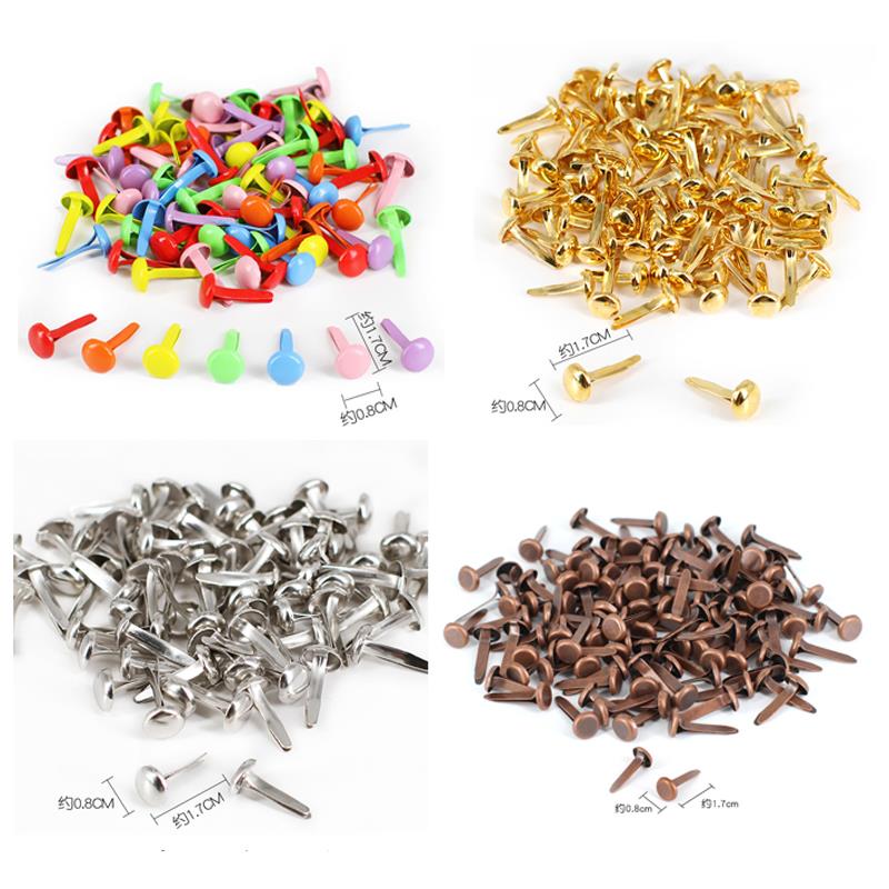 100 Buah/Tas Baru Pola Campura - Embellishments For Scrapbooking ulasan dan harga